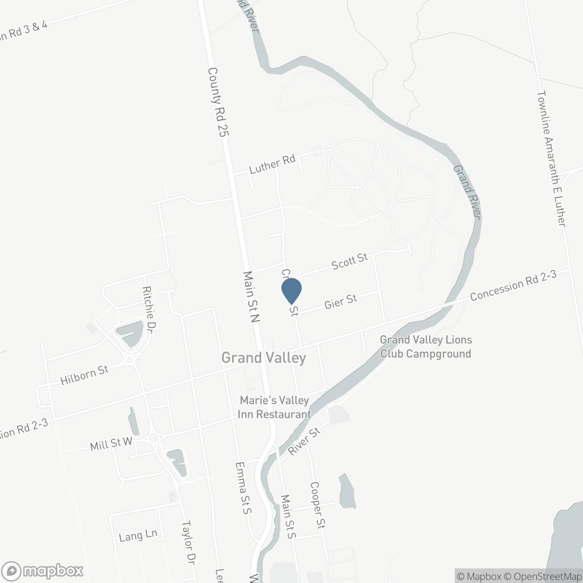 52 CROZIER STREET, Grand Valley, Ontario L9W 5N6